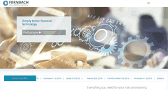 Desktop Screenshot of fernbach.com